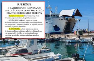 Plenković smijenio čovjeka koji je za tragediju broda Lastovo prozvao šefa uprave Jadrolininije i Hrvatski registar brodova!