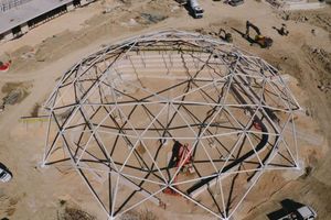 Završena kupola amfiteatra na Žnjanu