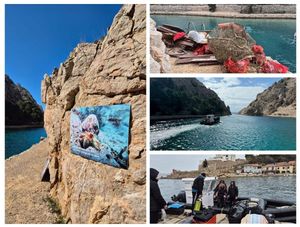 FOTO: ZAVRATNICA KOD JABLANCA Eko akcija čišćenja podmorja jedne od najljepših jadranskih uvala