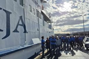 Pomorci prosvjedovali u Zadru: "Kolege s trajekta Lastovo su žrtve, a ne kriminalci!"