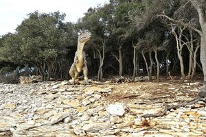 Otisci dinosaura oživljeni na Brijunima