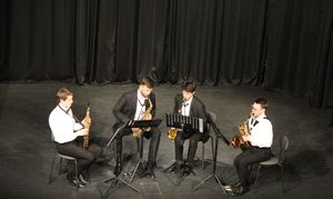 VIŠKA KULTURNA ZIMA Kvartet saksofona Jovial oduševio publiku za vikend, a nastavak programa koji okuplja više od 100 volontera, slijedi u jesen