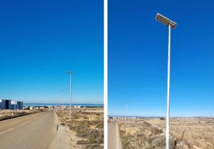 U Povljani na Pagu postavljena solarna rasvjeta