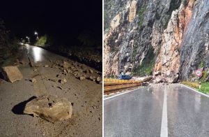 Više opasnih odrona u Dalmaciji! Zatvorena cesta prema Vrgorcu