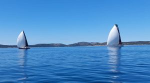 FOTO Odjedren prvi dan Zlarinske regate krstaša