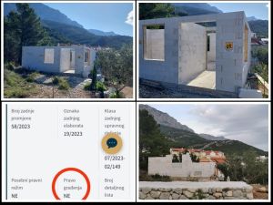 'KO TU KOGA?!   
U Baškoj Vodi usred maslinika niknula ilegalna kuća. Općina: "Rekli smo mu da stane s radovima." Bespravni graditelj za Morski.hr: "Pa iz Općine su mi i rekli da ovdje mogu graditi!"