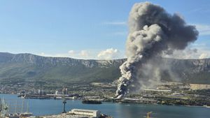 VIDEO Golemi požar u Kaštel Sućurcu - gori Pevex!