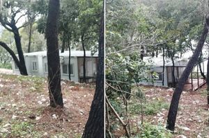 KAKVA DRSKOST Austrijanac kod Stona pod krinkom "držanja alata" postavio više kontejnera na poljoprivredno zemljište u zaštićenom području - Mislio ih iznajmljivati?