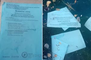 Kud plove "vaši" glasovi? Glasački listići dva dana prije izbora završili u moru kod Pučišća na Braču!