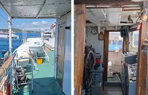 "Tijat" plovi nakon dužeg vremena - na moru je bio više od dva sata!