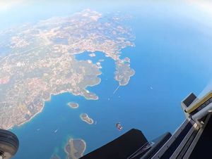 Padobranski sportski skokovi u NP Brijuni 2025