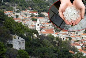 Zbog tuče u Smokvici na Korčuli, župan proglasio prirodnu nepogodu