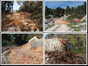 KRČENJE ŠUME U POVLJIMA NA BRAČU Čitatelj tvrdi: "Radi se ilegalno i devastira šuma radi privatnih interesa." Općinski načelnik odgovara: "To nema veze s istinom, šire se protupožarni putevi, neće biti nikakve betonizacije!"