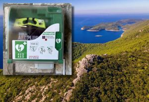SIGURNIJA SEZONA U Nacionalnom parku Mljet postavljena dva vanjska defibrilatora