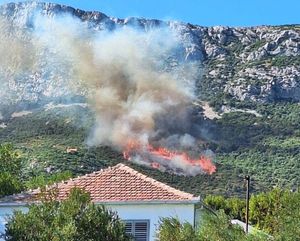Policija objavila kako je nastao subotnji požar iznad Kaštela