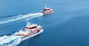 FOTO Ovo su brodice SAR 15 koje gradi Iskra brodogradilište Šibenik, isporučene Lučkim kapetanijama u Puli i Splitu