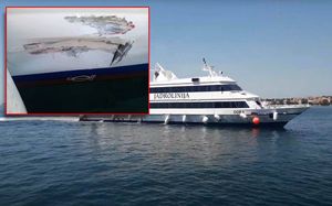 Jadrolinijin brod Dora u šipanskoj luci Suđurađ doživio havariju!