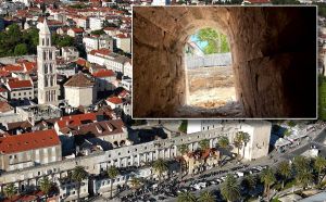 ARHEOLOŠKO OTKRIĆE U SRCU SPLITA Pronađen tajni prolaz ispod Dioklecijanove palače