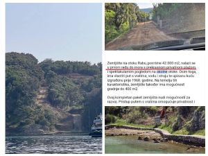 GRAĐEVINSKI HOROR: "Unatoč službenoj zabrani radova i dalje uništavaju pomorsko dobro na Rabu i prodaju - privatnu plažu!"