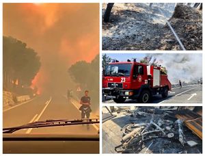 FOTO Galerija užasa - Vatrogasci objavili jezivu snimku, pogledajte što je ostalo nakon buktinje u Pisku -