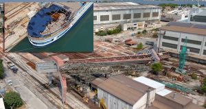 VIDEO Razorna šteta u Brodosplitu snimljena iz zraka