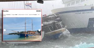 Potonuli brod u Splitu se već neko vrijeme prodaje - Nazvali smo vlasnika: "Da malo lipše pišete o nama, pričali bi..."