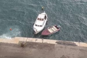 RIJEKA Nije najbolje privezao gliser: "Udara o brodicu do i u rivu, a nevera će"