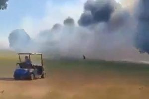 Avion poletio iz Pule za London. Prilikom ponovnog polijetanja srušio se i zapalio