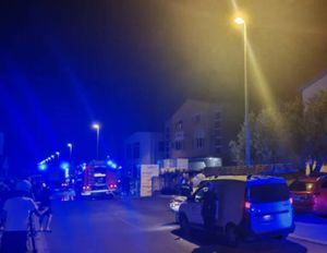 Požar u zadarskoj industrijskoj zoni uzrokovan je otvorenim plamenom iz susjednog dvorišta