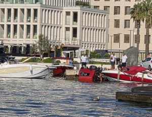 SPLIT Kamion sletio u more dok je pokušao spustiti brodicu