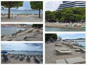 VIDEO - GDJE SU TI GOSTI? Ovo je plaža u špici sezone u Vodicama!