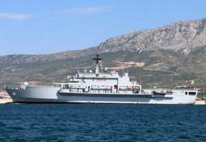Talijanski ratni brod posjetio Split