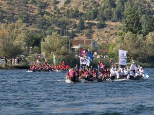 ŠTIT KNEZA DOMAGOJA IDE U GLAVNI GRAD Zagrepčani osvojili i 28. Maraton lađa na Neretvi!