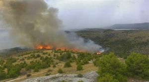 Požar na području Šibensko-kninske županije je pod nadzorom vatrogasaca