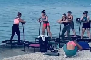 Na Viru vježbale na plaži: "A di su muški?"