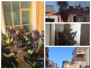 Po Rovinju gorjeli stanovi - zapovjednik vatrogasaca: "Moji dečki su me oduševili!"