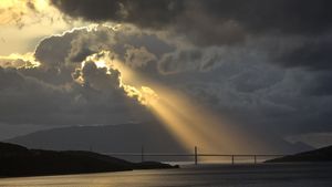 FOTO Pogledajte nestvarne kadrove iz Neuma - Početak oluje kod Pelješkog mosta