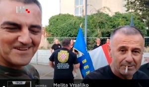 Nova snimka - OVO je nasrnulo na novinarku, Stručni tim policije ide u Benkovac