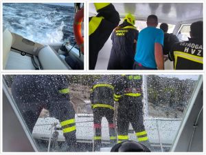 HRABRI LJUDI Komiški vatrogasci u jednoj noći spasili 16 ljudi i 5 plovila - Pogledajte u kakvim uvjetima!