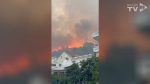 VELIKI POŽAR KOD KRILA JASENICE Gasi ga 150 vatrogasaca - Zatvorena Jadranska magistrala!