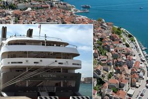 U Šibenik uplovio elitni kruzer - jedna noć iznosi 2600 eura