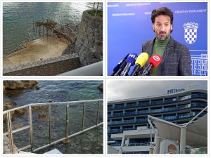 MOST-ov Miletić želi slijediti primjer dubrovačkog profesora: "Ispilat ću ogradu od Hiltona na pomorskom dobru u Rijeci!"