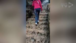 VIDEO Turisti u NP Krka pješačili po malo drugačijim slapovima, i neke nove ceste na šibenskom području zatvorene jer su pod vodom!