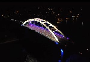 ATRAKTIVNO I SIGURNO Most Ždrelac dobio LED rasvjetu vrijednu 180 tisuća eura