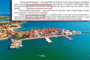 OBRANA POMORSKOG DOBRA Ministarstvo mora: "Pokrećemo nadzor zakonitosti odluke Grada Umaga, moguće je da sve obustavimo i obavijestimo DORH!"