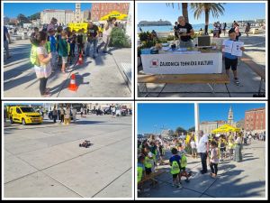 Djeca na splitskoj rivi učila prometna pravila