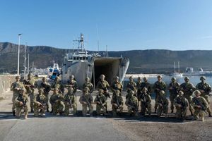 Vojna vježba u splitskom akvatoriju