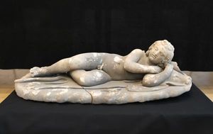 Spektakularno otkriće u Puli! Pronađen "Usnuli Kupid" iz 2. stoljeća - Savršenstvo antičkog kiparstva!