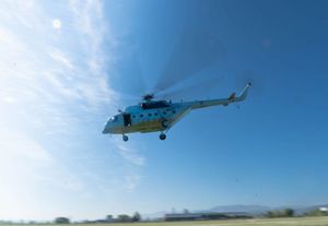 Helikopter HRZ - a hitno prevezao dijete iz Dubrovnika u Split