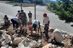 Radionica "Suhozidi povezuju" na Mljetu